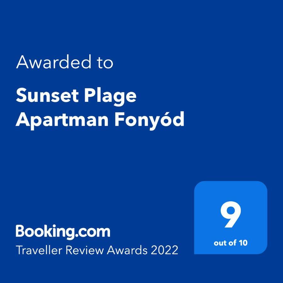 Sunset Plage Apartman Fonyód Eksteriør bilde